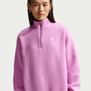 スピンフィーバー Nike Sportswear Phoenix Fleece Women's Oversized 1/4-Zip Long